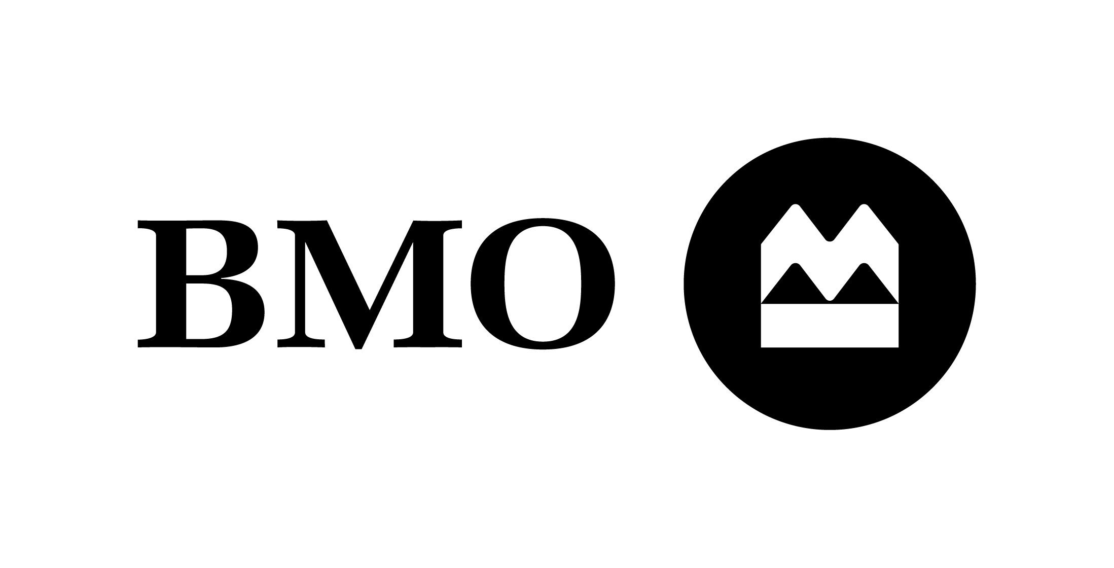 BMO Black and White logo