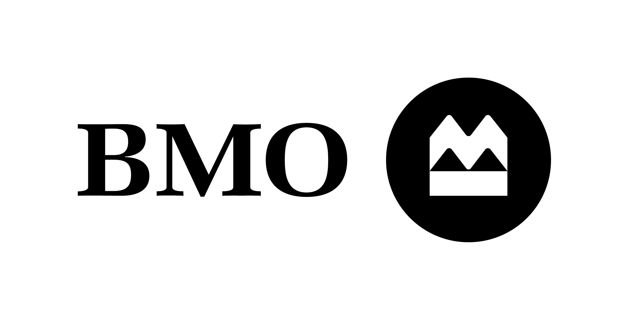 BMO Black and White logo