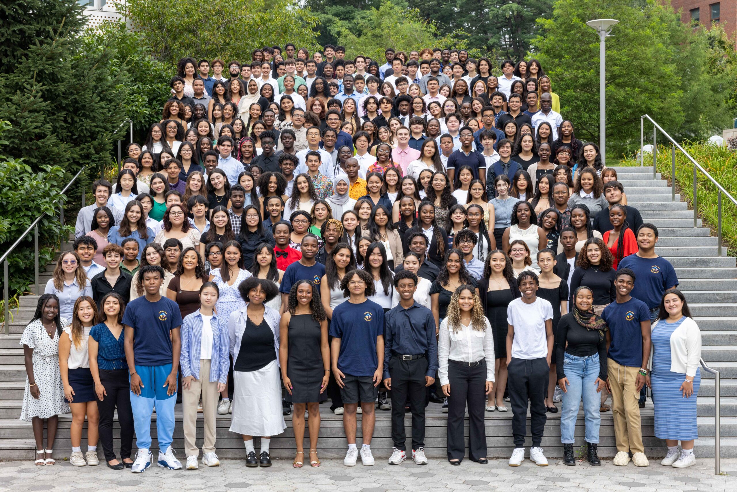 Summer academy students group photo