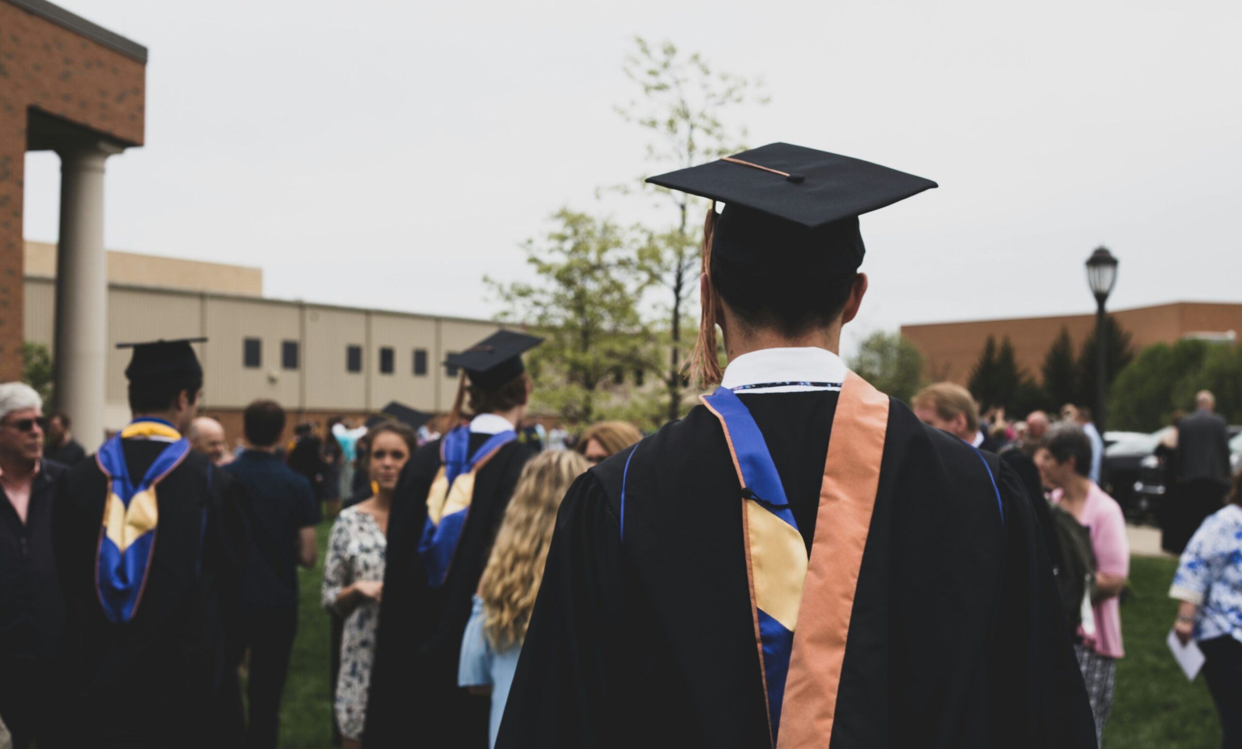 Student graduating
